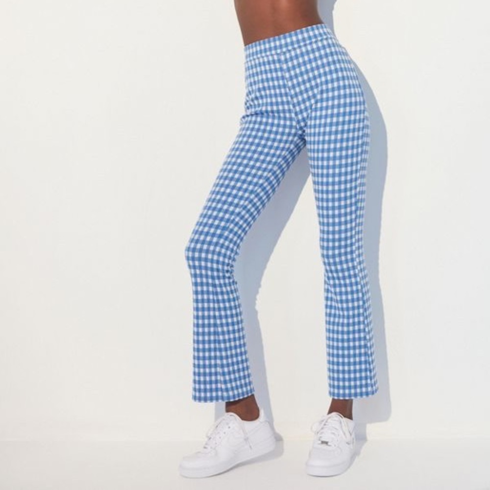 Gingham UO cropped pants